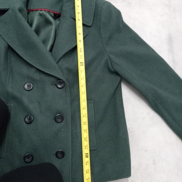 Merona green woolblend jacket - Picture 5 of 8